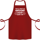 This Is What An Awesome Cyclist Cyclist Cotton Apron 100% Organic Maroon