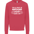 This Is What An Awesome Cyclist Cyclist Kids Sweatshirt Jumper Heliconia