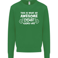This Is What An Awesome Cyclist Cyclist Kids Sweatshirt Jumper Irish Green