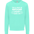 This Is What An Awesome Cyclist Cyclist Kids Sweatshirt Jumper Peppermint