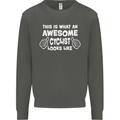 This Is What An Awesome Cyclist Cyclist Kids Sweatshirt Jumper Storm Grey