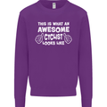 This Is What An Awesome Cyclist Cyclist Mens Sweatshirt Jumper Purple