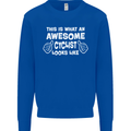 This Is What An Awesome Cyclist Cyclist Mens Sweatshirt Jumper Royal Blue