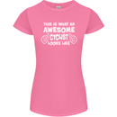 This Is What An Awesome Cyclist Cyclist Womens Petite Cut T-Shirt Azalea