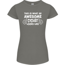 This Is What An Awesome Cyclist Cyclist Womens Petite Cut T-Shirt Charcoal