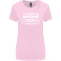 This Is What An Awesome Cyclist Cyclist Womens Wider Cut T-Shirt Light Pink