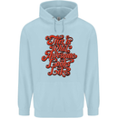 This Is What Awesome Looks Like Funny Childrens Kids Hoodie Light Blue