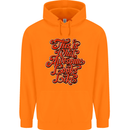 This Is What Awesome Looks Like Funny Childrens Kids Hoodie Orange