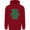 This Is What Awesome Looks Like Funny Childrens Kids Hoodie Red