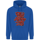 This Is What Awesome Looks Like Funny Childrens Kids Hoodie Royal Blue