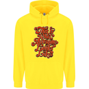 This Is What Awesome Looks Like Funny Childrens Kids Hoodie Yellow