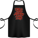 This Is What Awesome Looks Like Funny Cotton Apron 100% Organic Black