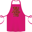 This Is What Awesome Looks Like Funny Cotton Apron 100% Organic Pink