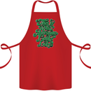 This Is What Awesome Looks Like Funny Cotton Apron 100% Organic Red