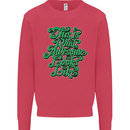 This Is What Awesome Looks Like Funny Kids Sweatshirt Jumper Heliconia