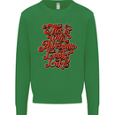 This Is What Awesome Looks Like Funny Kids Sweatshirt Jumper Irish Green