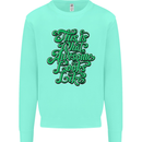 This Is What Awesome Looks Like Funny Kids Sweatshirt Jumper Peppermint