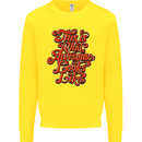 This Is What Awesome Looks Like Funny Kids Sweatshirt Jumper Yellow