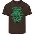 This Is What Awesome Looks Like Funny Kids T-Shirt Childrens Chocolate