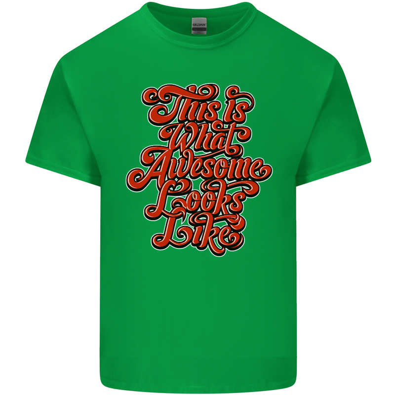 This Is What Awesome Looks Like Funny Kids T-Shirt Childrens Irish Green