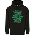 This Is What Awesome Looks Like Funny Mens 80% Cotton Hoodie Black