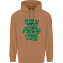 This Is What Awesome Looks Like Funny Mens 80% Cotton Hoodie Caramel Latte