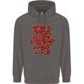 This Is What Awesome Looks Like Funny Mens 80% Cotton Hoodie Charcoal