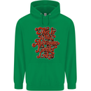 This Is What Awesome Looks Like Funny Mens 80% Cotton Hoodie Irish Green