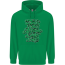 This Is What Awesome Looks Like Funny Mens 80% Cotton Hoodie Irish Green