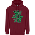 This Is What Awesome Looks Like Funny Mens 80% Cotton Hoodie Maroon