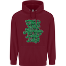 This Is What Awesome Looks Like Funny Mens 80% Cotton Hoodie Maroon