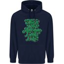 This Is What Awesome Looks Like Funny Mens 80% Cotton Hoodie Navy Blue
