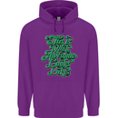 This Is What Awesome Looks Like Funny Mens 80% Cotton Hoodie Purple