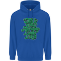 This Is What Awesome Looks Like Funny Mens 80% Cotton Hoodie Royal Blue