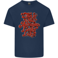 This Is What Awesome Looks Like Funny Mens Cotton T-Shirt Tee Top Navy Blue
