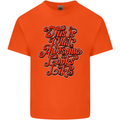 This Is What Awesome Looks Like Funny Mens Cotton T-Shirt Tee Top Orange