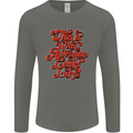 This Is What Awesome Looks Like Funny Mens Long Sleeve T-Shirt Charcoal