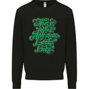 This Is What Awesome Looks Like Funny Mens Sweatshirt Jumper Black