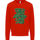 This Is What Awesome Looks Like Funny Mens Sweatshirt Jumper Bright Red