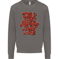 This Is What Awesome Looks Like Funny Mens Sweatshirt Jumper Charcoal