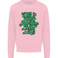 This Is What Awesome Looks Like Funny Mens Sweatshirt Jumper Light Pink