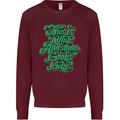 This Is What Awesome Looks Like Funny Mens Sweatshirt Jumper Maroon