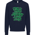 This Is What Awesome Looks Like Funny Mens Sweatshirt Jumper Navy Blue