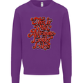 This Is What Awesome Looks Like Funny Mens Sweatshirt Jumper Purple