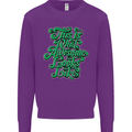 This Is What Awesome Looks Like Funny Mens Sweatshirt Jumper Purple