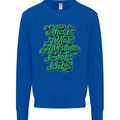 This Is What Awesome Looks Like Funny Mens Sweatshirt Jumper Royal Blue