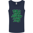 This Is What Awesome Looks Like Funny Mens Vest Tank Top Navy Blue