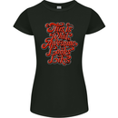 This Is What Awesome Looks Like Funny Womens Petite Cut T-Shirt Black