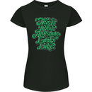This Is What Awesome Looks Like Funny Womens Petite Cut T-Shirt Black