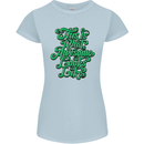 This Is What Awesome Looks Like Funny Womens Petite Cut T-Shirt Light Blue